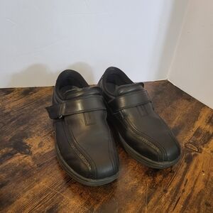 Black Leather Men's Shoes
